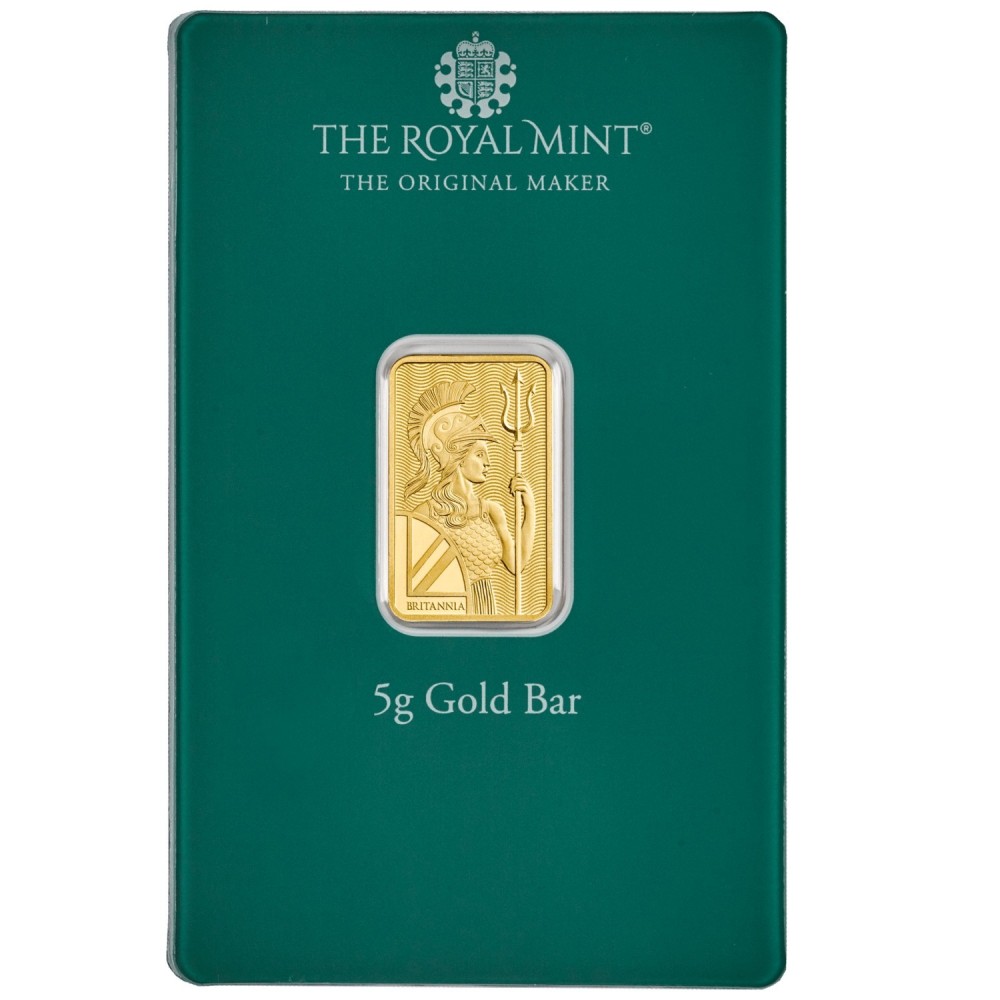 Royal Mint - Merry Christmas - 5g - zlatý investiční slitek Royal Mint - Merry Christmas - 5g - zlatý investiční slitek