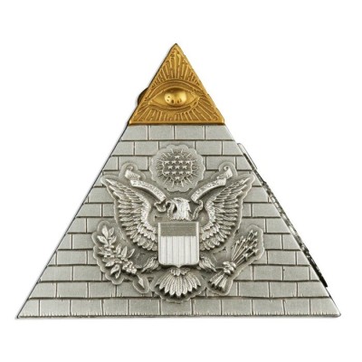 Eye of Providence - 5 Oz - stříbrná sběratelská mince (dodání 9.3.)