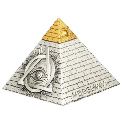 Eye of Providence - 5 Oz - stříbrná sběratelská mince (dodání 9.3.)