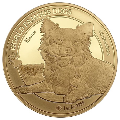 World Dog Breeds: Labrador (2023) 1 Oz - gold investment coin