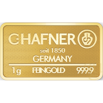 Gratulerer med dagen, C. Hafner - 1g - gullbarre