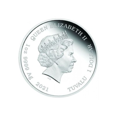 1 Oz Simpsons: Itchy & Scratchy - Silver Collector Coin