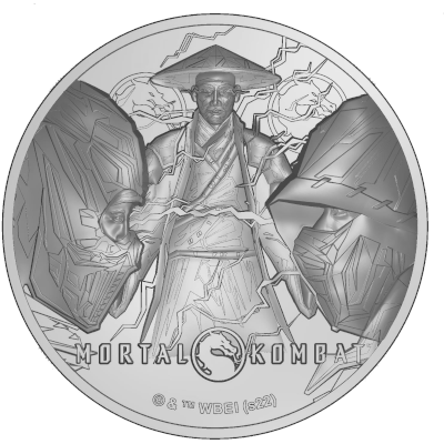 Mortal Combat - 2 Oz - Silver Collector Coin