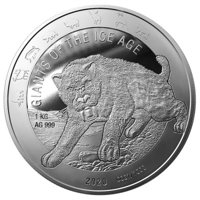 Giants of the Ice Age Series - 8 Oz - Silver Collector Coins