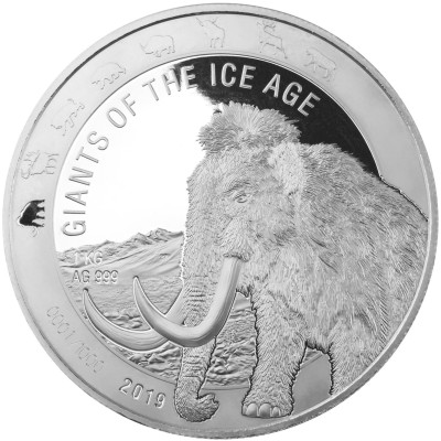 Giants of the Ice Age Series - 8 Oz - Silver Collector Coins