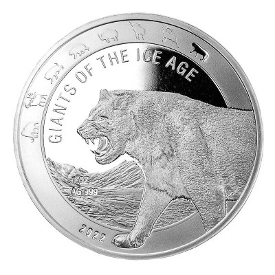 Giants of the Ice Age Series - 8 Oz - Silver Collector Coins