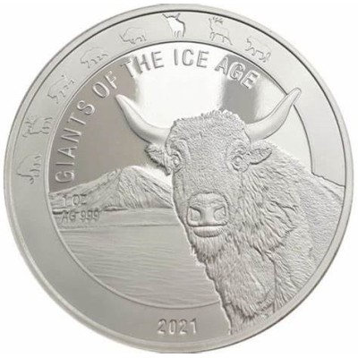 Giants of the Ice Age Series - 8 Oz - Silver Collector Coins