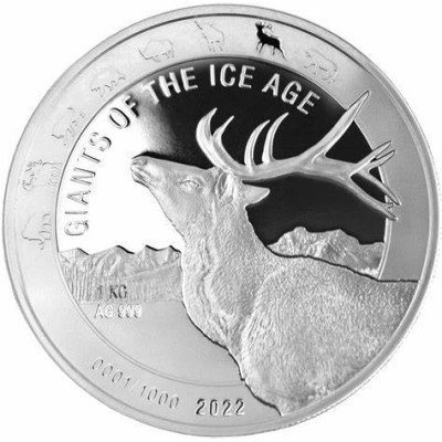 Giants of the Ice Age Series - 8 Oz - Silver Collector Coins