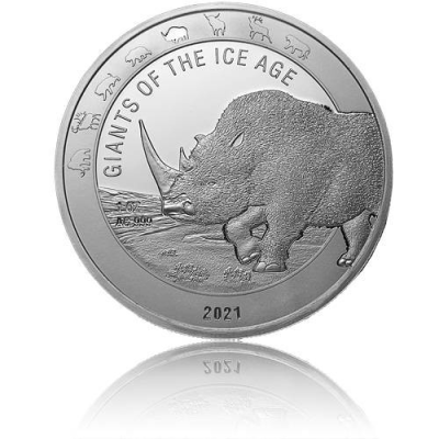 Giants of the Ice Age Series - 8 Oz - Silver Collector Coins