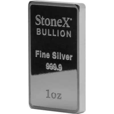 Coinbar StoneX - 1 Oz - sølv investeringsbarrer