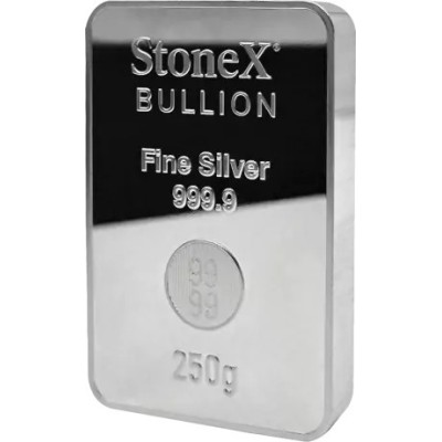 StoneX Coinbar - 250 g - silver coin ingot