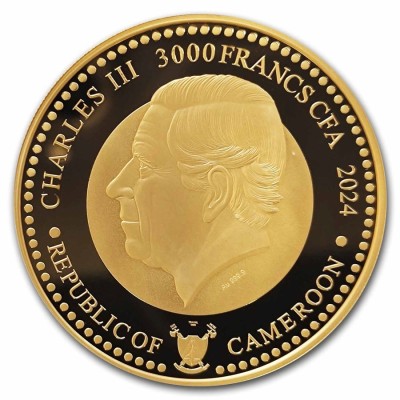 World Dog Breeds: Australian Shepherd (2024) 1 Oz - Gold Coin