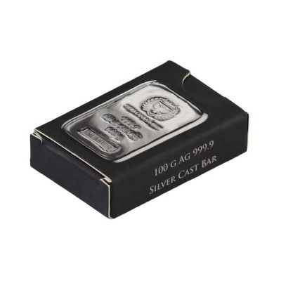 Germania Mint - 100g  - Silver Investment Bar