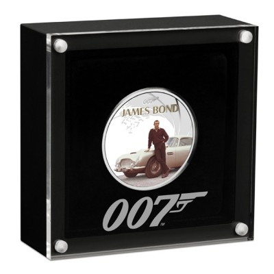 James Bond - Sean Connery - 1 Oz Silver Collector Coin