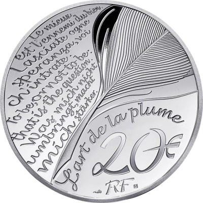 Alexandre Dumas - 1 Oz - Samlermynt i sølv