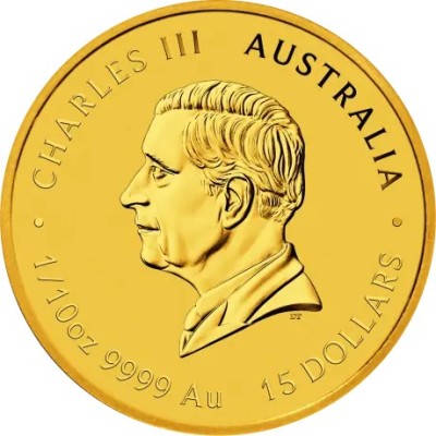 Lunar Snake 2025 - 1/10 Oz - investeringsmynt i gull
