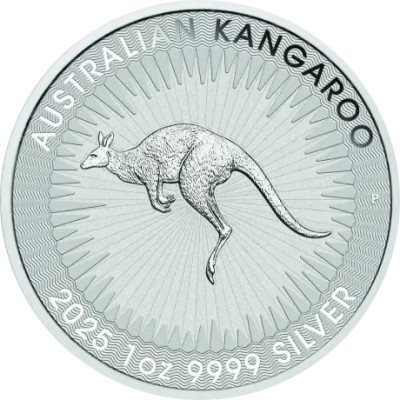 Kenguru (2025) - 1 Oz - sølv investeringsmynt
