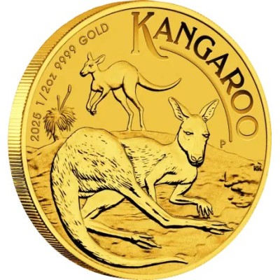 Kangaroo (2025) - 1/2 Oz - Gold Investment Coin