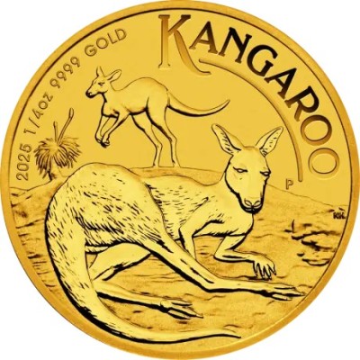 Kangaroo (2025) - 1/4 Oz - gold investment coin