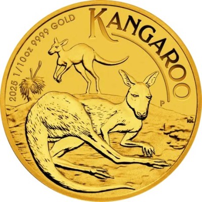 Kangaroo (2025) - 1/10 Oz - Gold Investment Coin