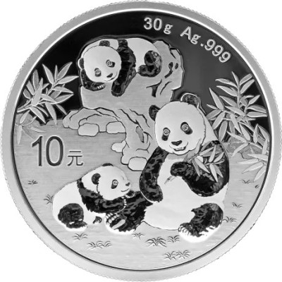 Panda (2025) - 30 g - investeringsmynt i sølv