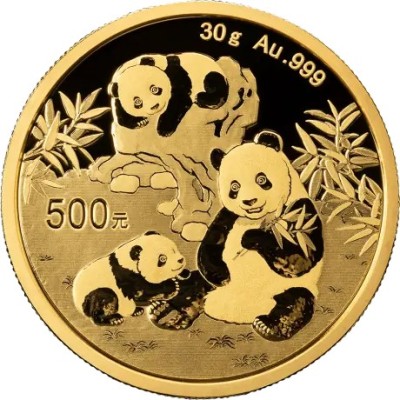 Panda (2025) - 30g - gold investment coin