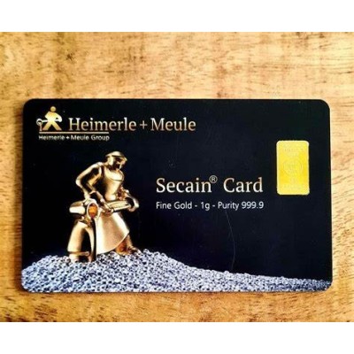 Heimerle + Meule - 1g - investeringsbarre i gull