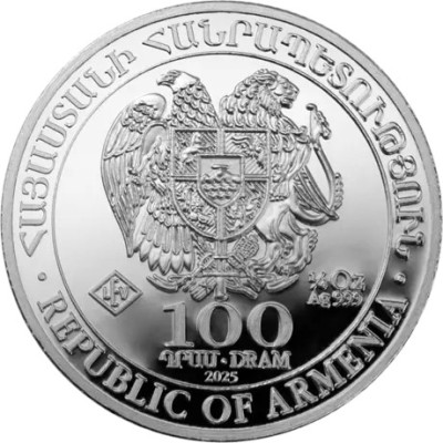 Noahs Ark (2025) - 1/4 Oz - sølv investeringsmynt