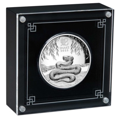 Lunar Snake - 5 Oz - Silver Collector Coin