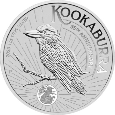 Kookaburra (2025) - 1 Oz - Sølv investeringsmynt