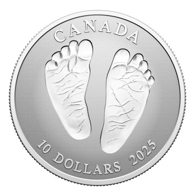 "Welcome to the World" 2025 - 1/2 oz - silver gift coin