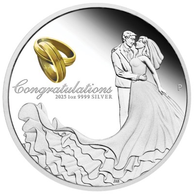 Wedding 2025 - 1 Oz - Silver Gift Coin