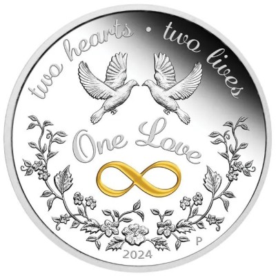 "One Love" 2025 - 1 Oz - Silver Gift Coin