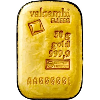 Valcambi 50 g - Investment gold bar