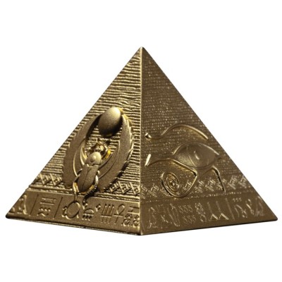 Pyramids of Giza - 6 Oz - silver prooflike collector coin (delivery 26.5.2025)