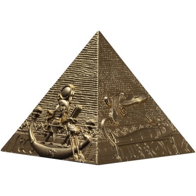 Pyramids of Giza - 6 Oz - silver prooflike collector coin (delivery 26.5.2025)