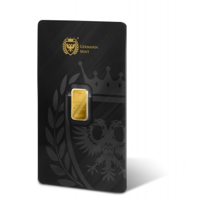 Germania Mint - 1 g - investeringsgullbarre