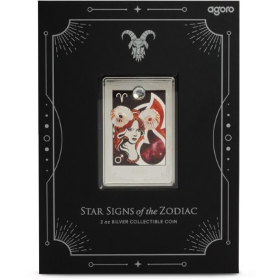 Aries (2025) - 2 Oz - Silver Proof Collector Coin