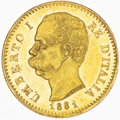 Italy 20 Lire - 6,45 g - Gold Investment Coin