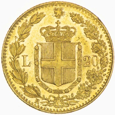Italy 20 Lire - 6,45 g - Gold Investment Coin