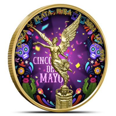Mexico - Libertad 2024, Cinco de Mayo - Silver Collector Coin