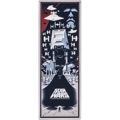 Star Wars: Empire Strikes Back - 3 Oz - Silver Collector Coin