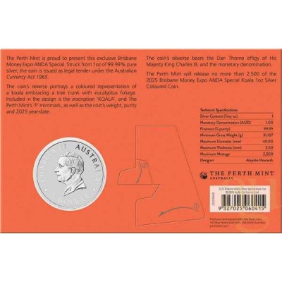 Koala (2025) - 1 - Oz Silver Collector Coin