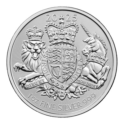 Royal Arms (2025) - 1 Oz - Sølv investeringsmynt