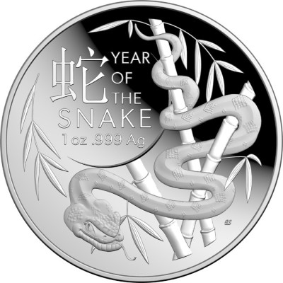 The Year of the Snake - 1 Oz - Silver Collector Coin