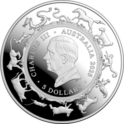 The Year of the Snake - 1 Oz - Silver Collector Coin