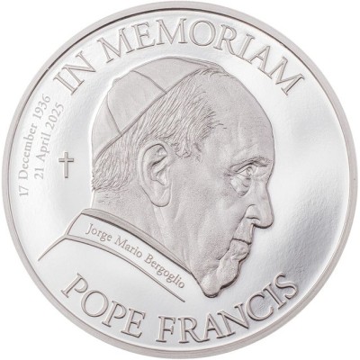 Pope Francis - 1 Oz - Silver Collector Coin (delivery 25.5.2025)
