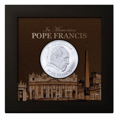 Pope Francis - 1 Oz - Silver Collector Coin (delivery 25.5.2025)