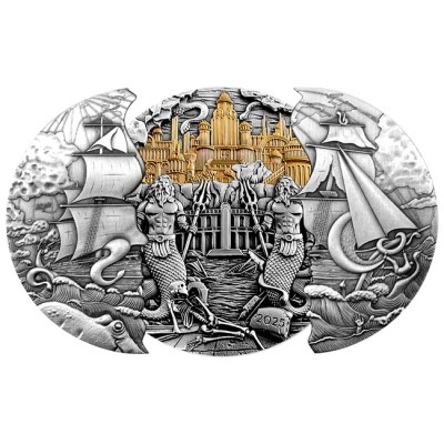 Atlantis - 5 Oz - Silver Collector Coin (delivery 30.5.2025)