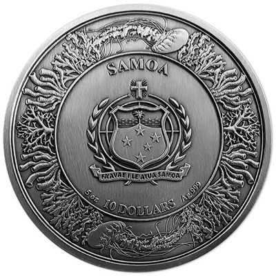 Atlantis - 5 Oz - Silver Collector Coin (delivery 30.5.2025)